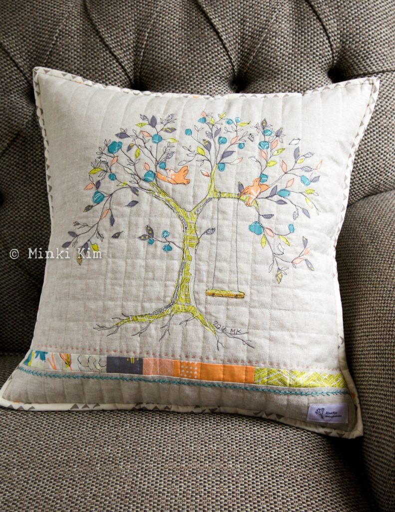 tapestry cushion